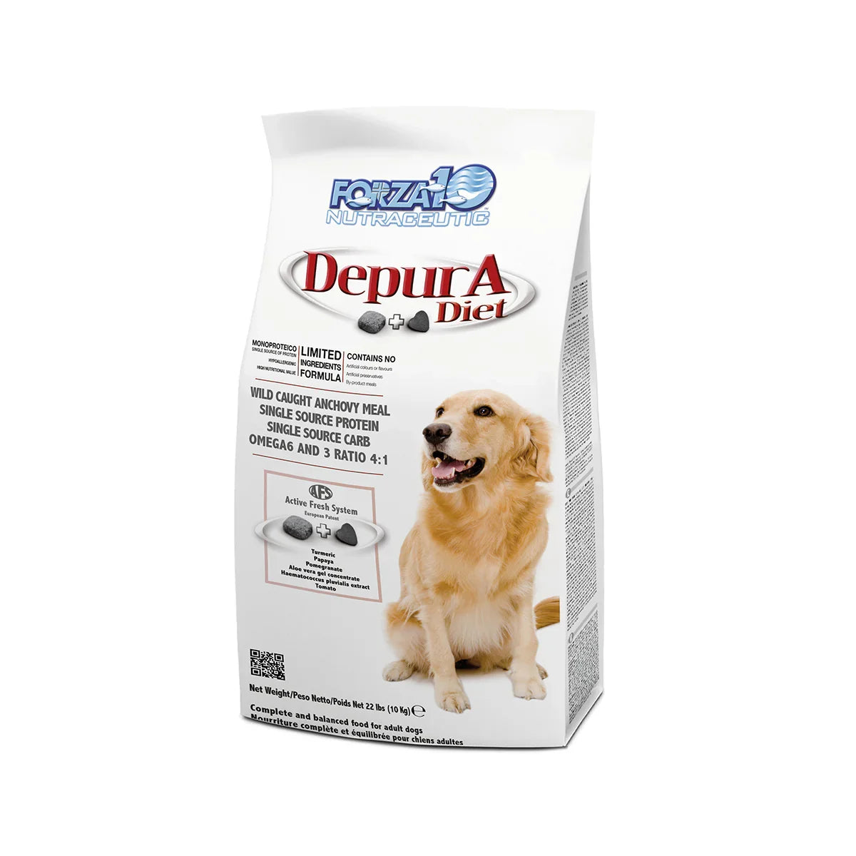 Forza10 Active Dog Depura Fish (22lb)