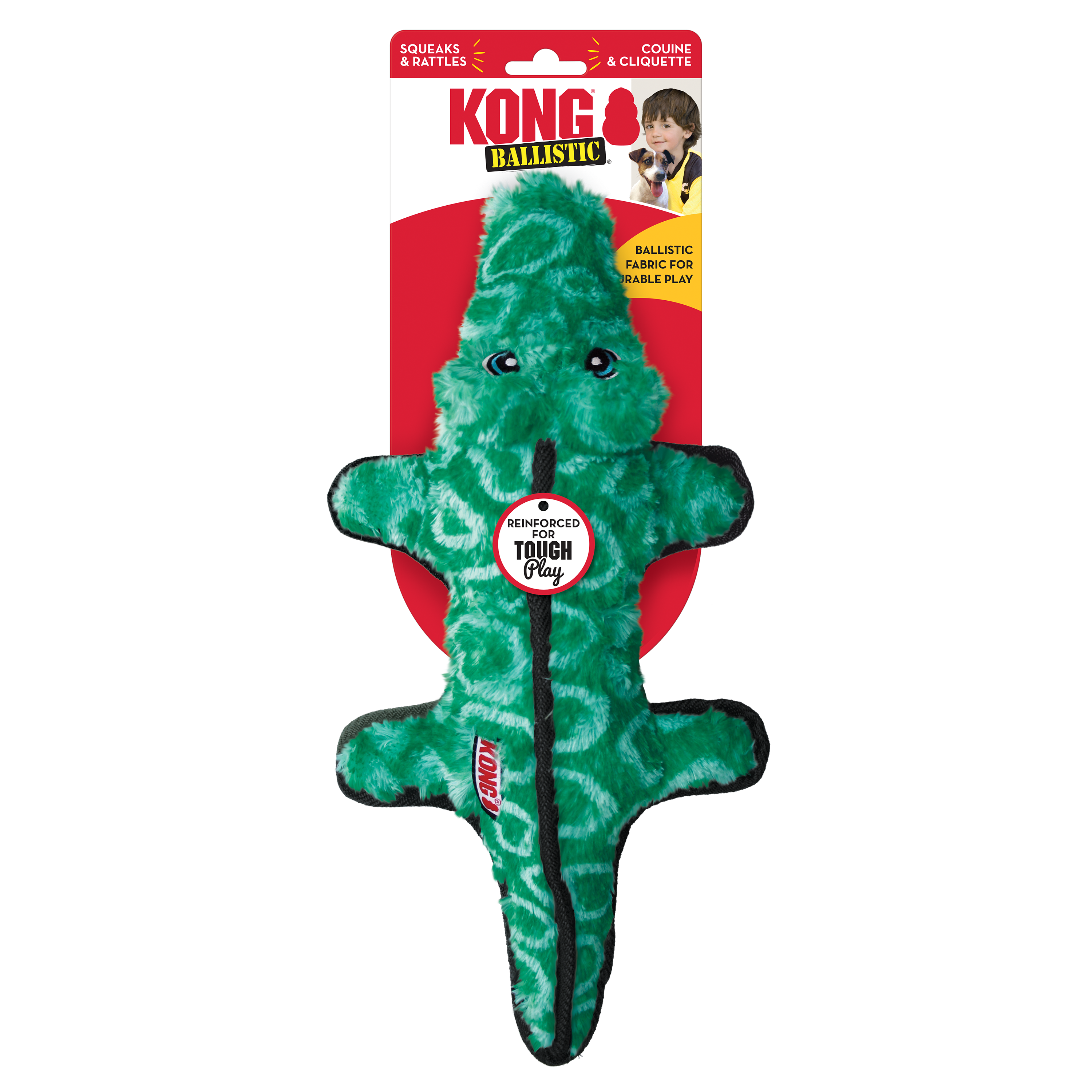 Kong Ballistic Alligator Medium/Large