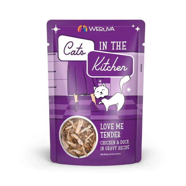 Cats in the Kitchen Love Me Tender Chicken & Duck in Gravy (3oz)