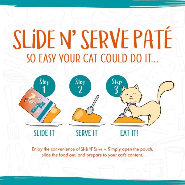 Cats in the Kitchen Paté Cat Times at Fridgemont Duck & Tuna Dinner in a Hydrating Purée (3oz)