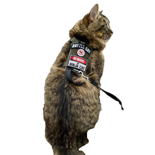 K9R M1 Lightspeed Cat Harness - Durable Military Style Harness