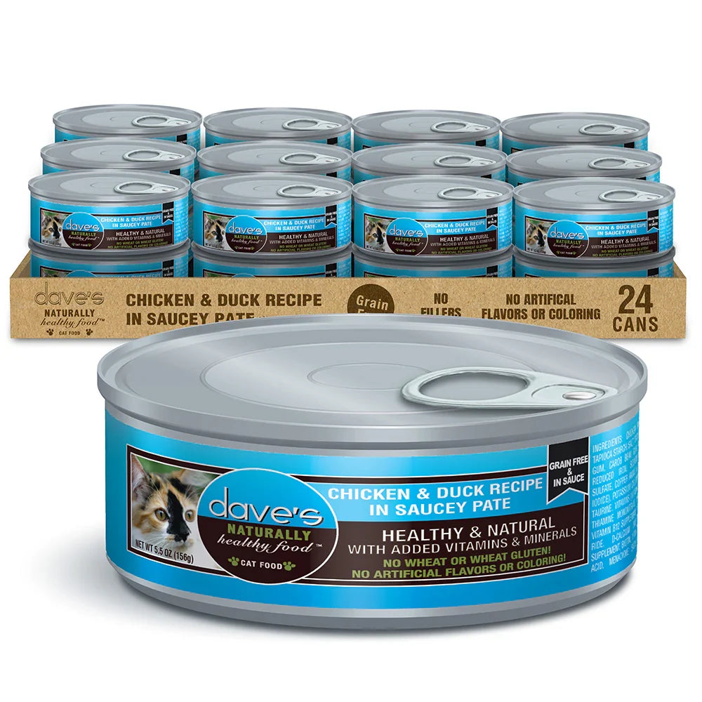 Dave's Chicken and Duck recipe in Saucey Pate (5.5oz)