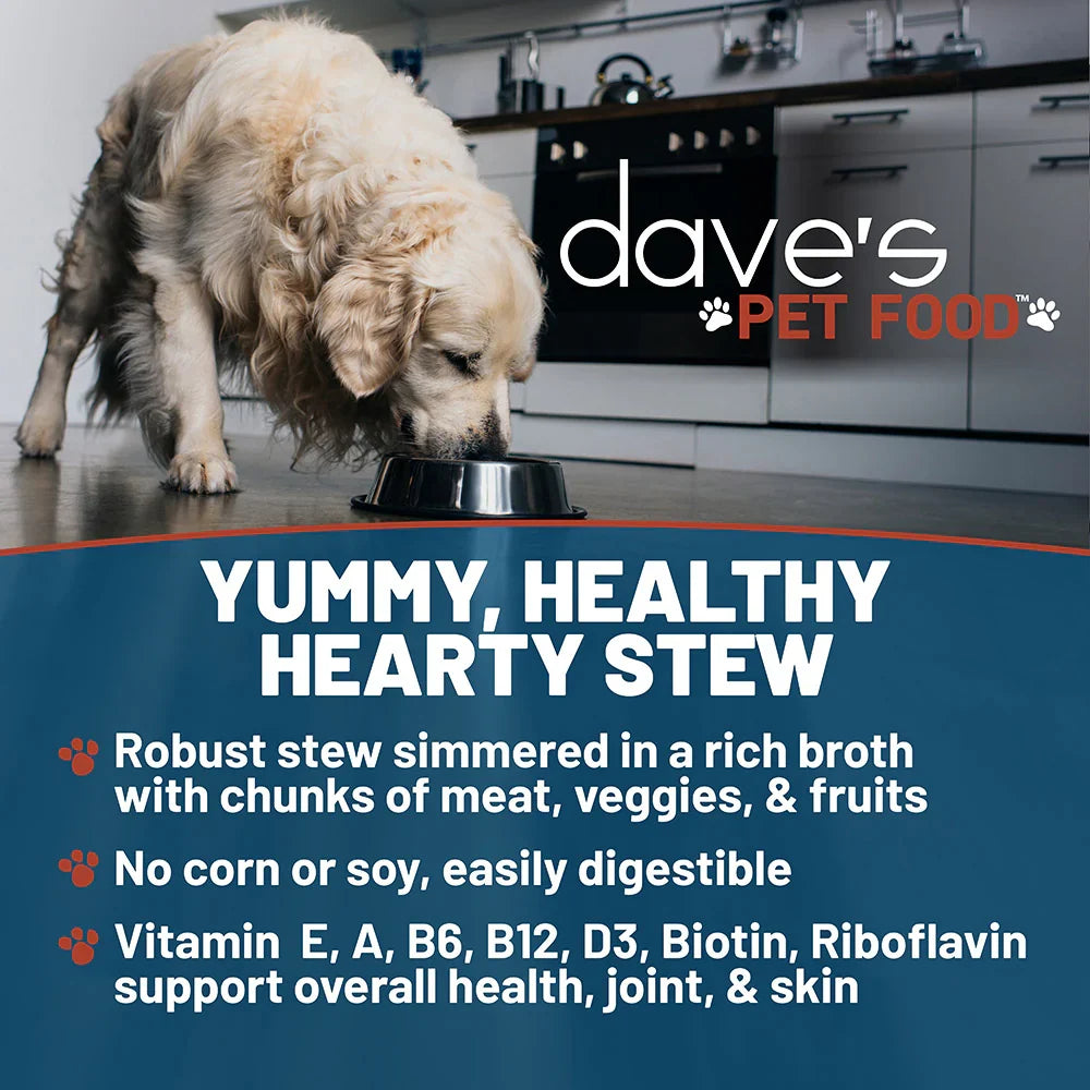 Dave's Stewlicious Meaty Beefy Stew For Dogs (13.2oz)