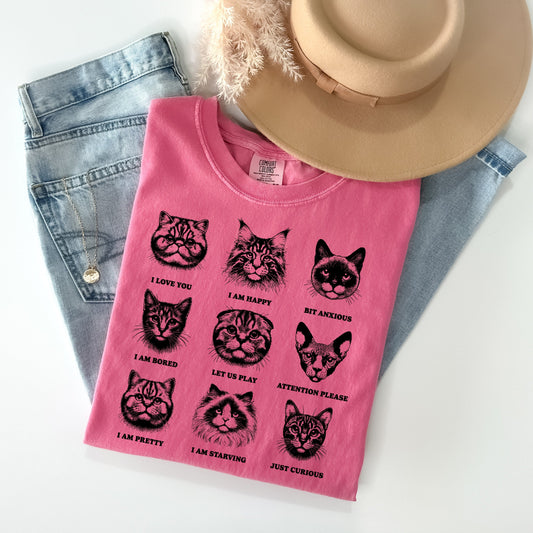 Cats Graphic Tee