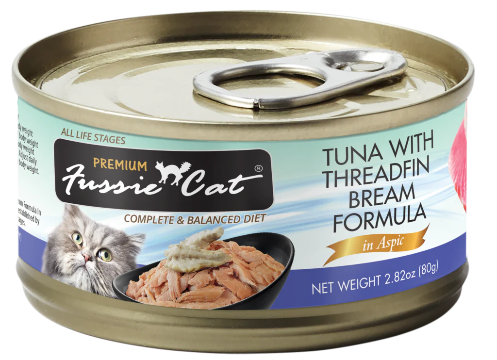Fussie Cat Premium- Tuna With Threadfin Bream Formula In Aspic (2.8oz)