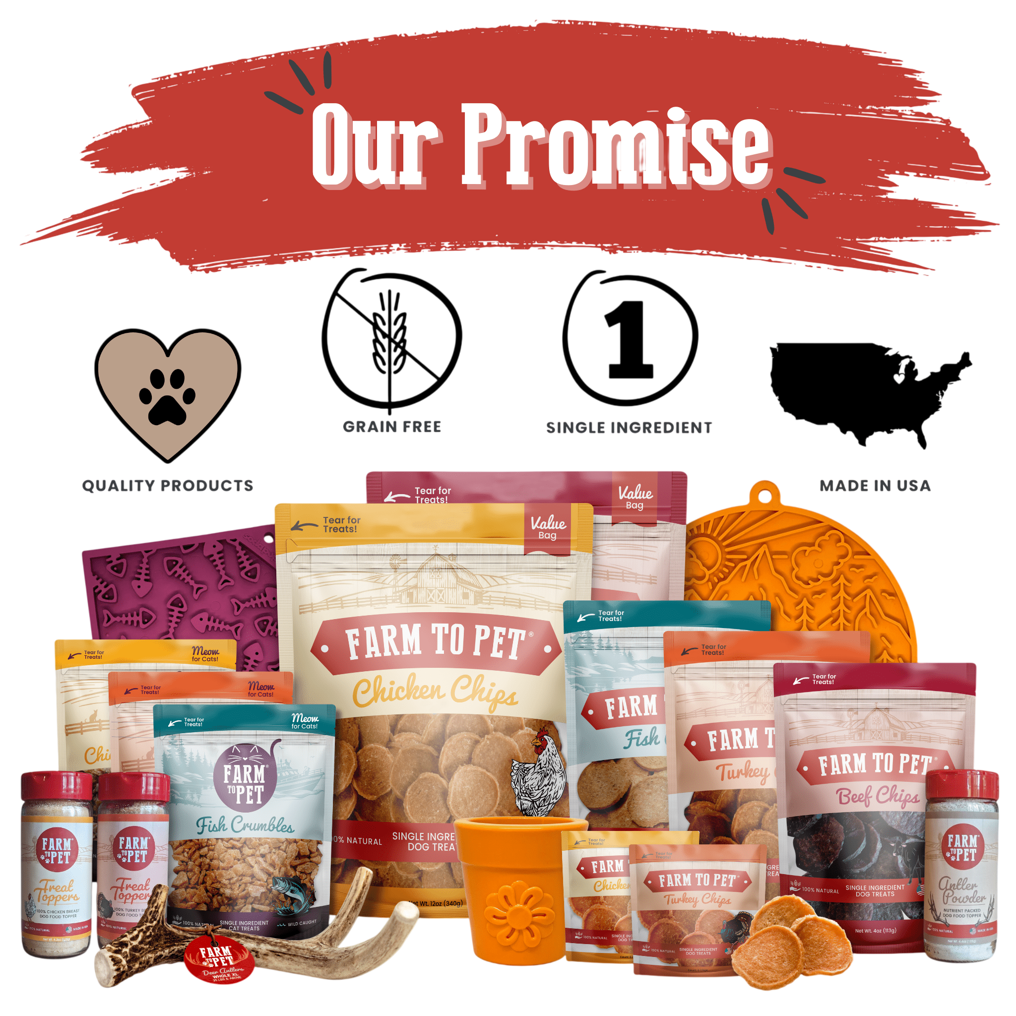 Chicken Chips for Dogs | All-Natural Single-Ingredient Dog Treats