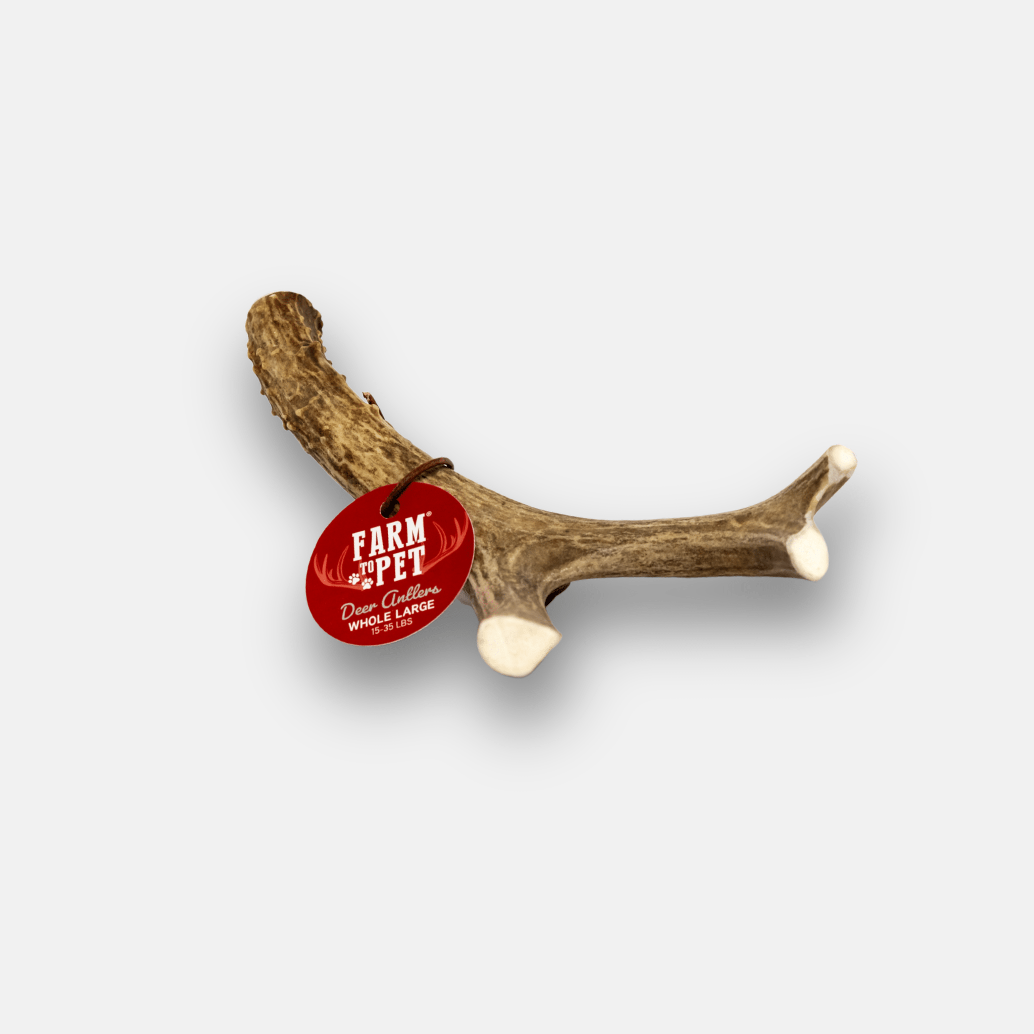 Farm to Pet Organic Whole Deer Antler Dog Chews - Large/XL
