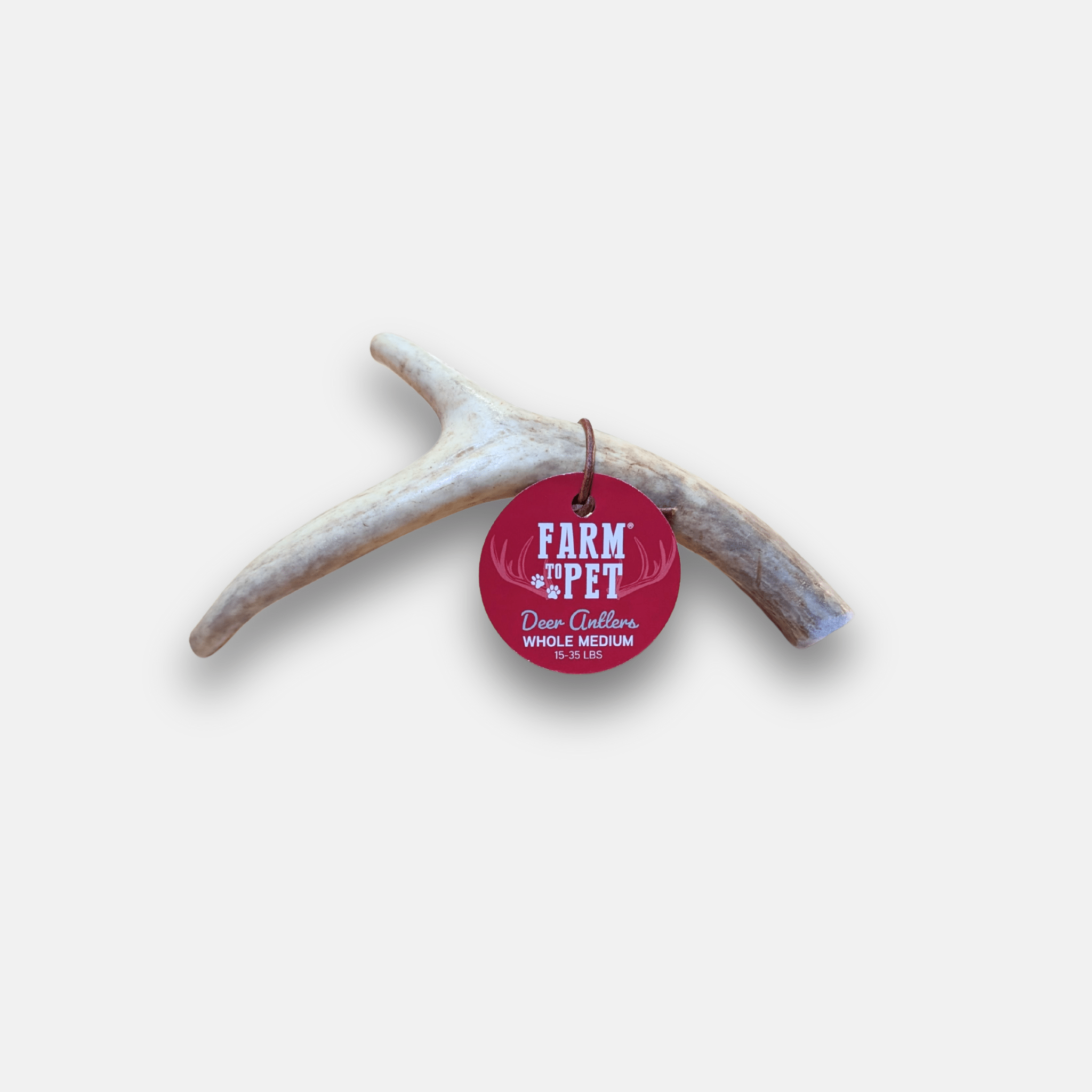 Farm to Pet Organic Whole Deer Antler Dog Chews - Large/XL