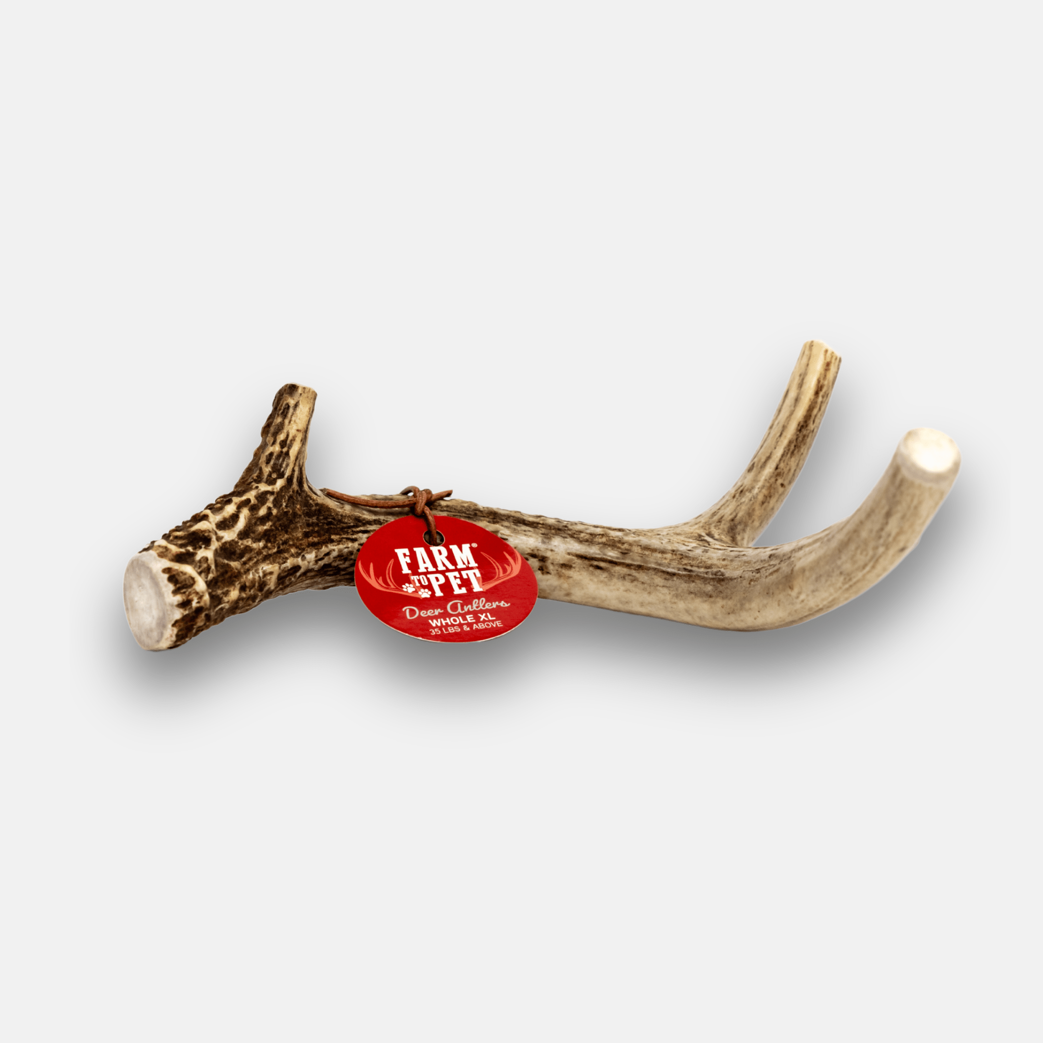 Farm to Pet Organic Whole Deer Antler Dog Chews - Large/XL