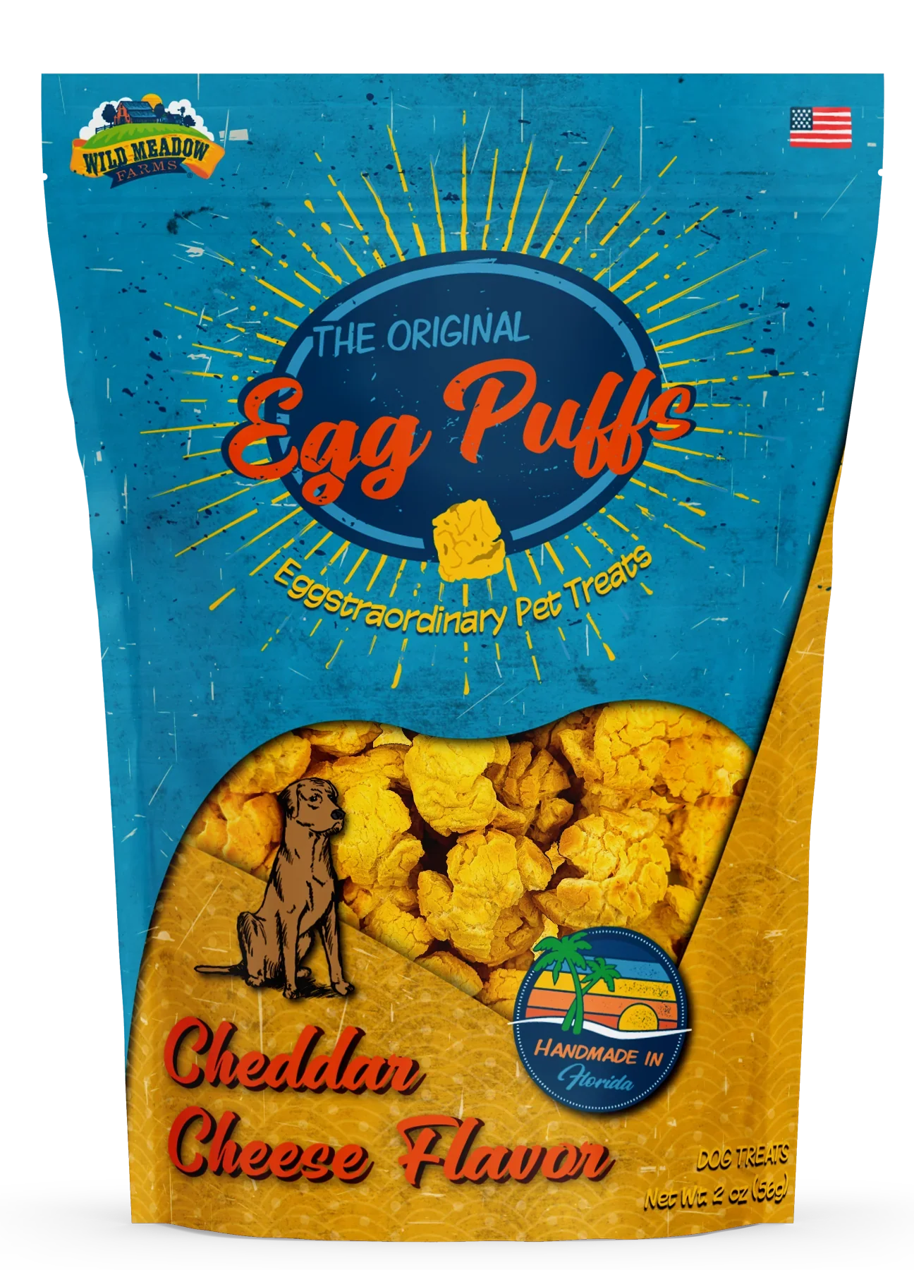 Wild Meadow Farms Egg Puffs Cheddar Cheese (2oz)