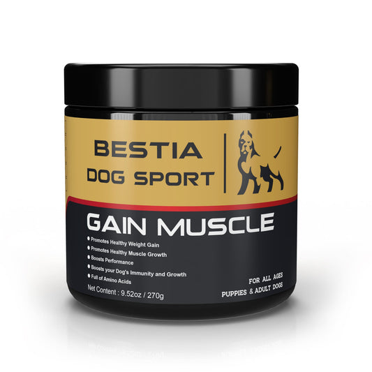 BDS Gain Muscle Dog Food Supplement - Amino Acid Formula