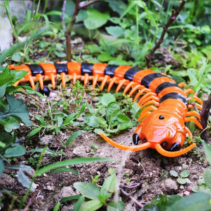 Funny Electronic Pet Remote Control Simulation Giant IR RC Scolopendra Centipede April Fools' Day Tricky Prank Insect Toy Gift