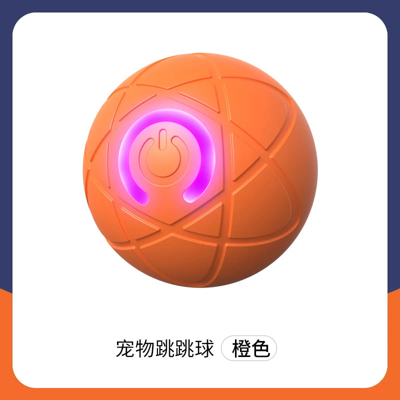 Hot Sale All Design Interactive Smart Ball With Tail Accessories Rolling on Carpet Fast Indestructable Rolling Smart Cat Toys