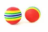 Hovicaed Pet Accessories Rainbow Ball Cat Toys Manufacturer Wholesale EVA Sponge Ball Toys Interactive Ball Toys for Dogs Cats