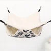 GMTPET Factory OEM Squirrel Rabbit Nest Hamster Cage Honey Bag Flying Cotton Nest Sleeping Bag Double Baby Pet Hanging Hammock