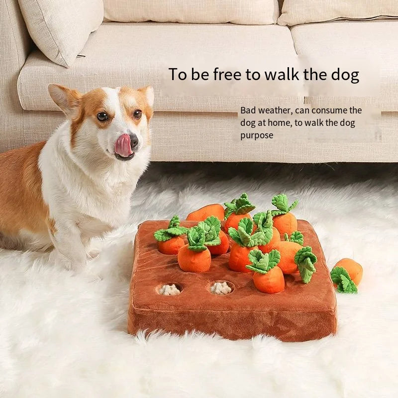 Pulling Radish Vocal Plush Toys Anti-demolition Home Can Be Removed and Washed Pet Dog and Cat Toys
