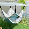 GMTPET Factory OEM Squirrel Rabbit Nest Hamster Cage Honey Bag Flying Cotton Nest Sleeping Bag Double Baby Pet Hanging Hammock