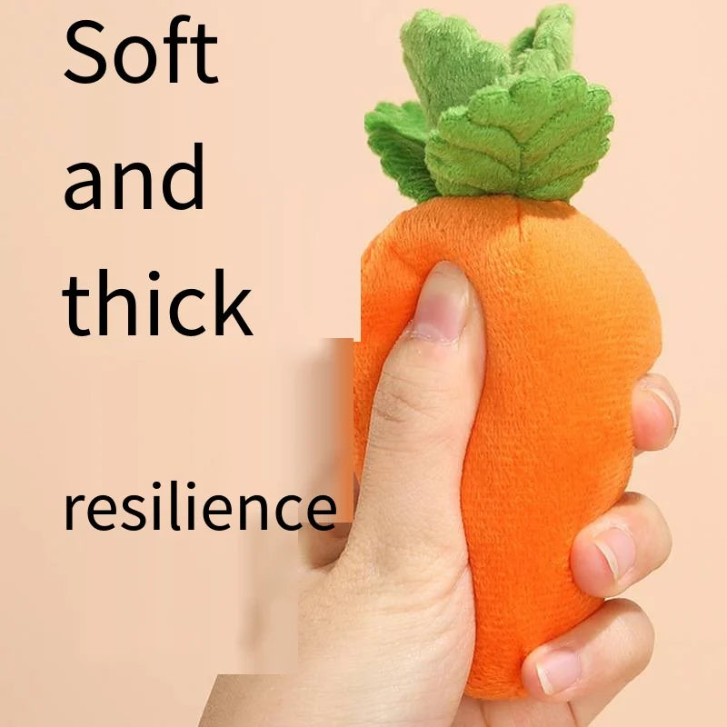 Pulling Radish Vocal Plush Toys Anti-demolition Home Can Be Removed and Washed Pet Dog and Cat Toys
