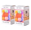 Durable Natural Polyester Rope Cat Chew Toys Teeth Cleaning Cat Chew Pom Poms Balls Pet Cat Toys Playing Interaction