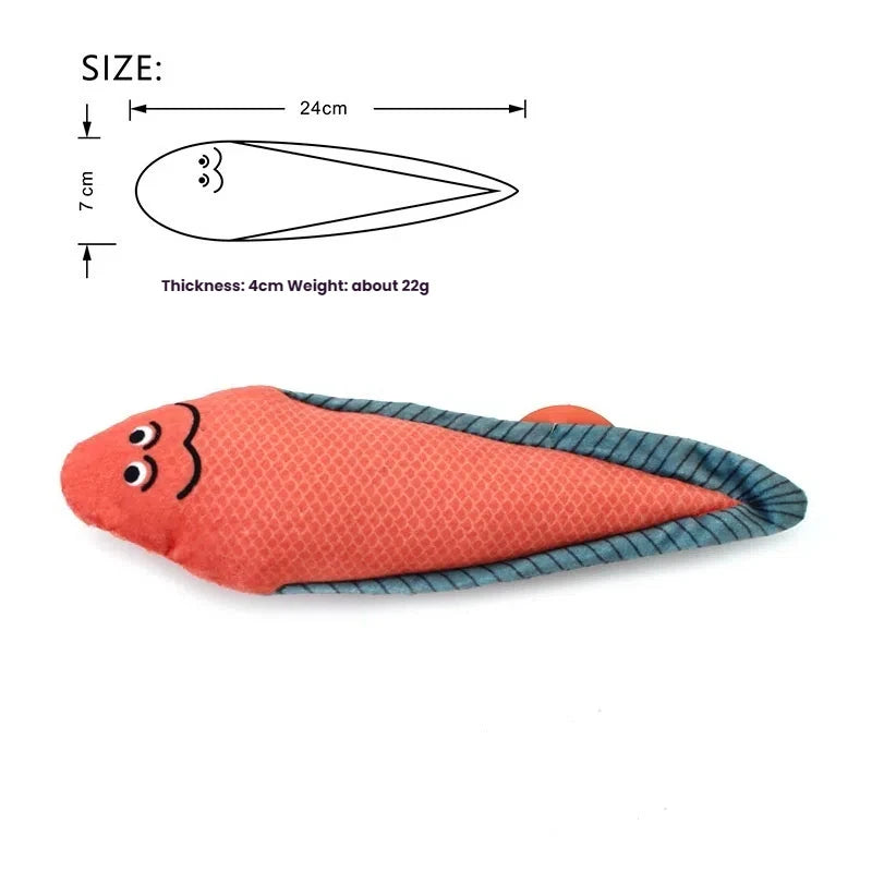 Dropshipping Gift CJH Cute Cat Teasing Stick, Cat Pet Supplies, Cat Toys, Gifts, Cat Toys, Fish, Simulated Mint, Molars, Bite Resistant