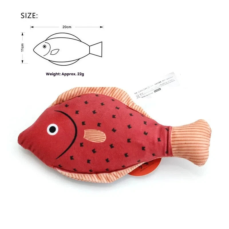 Dropshipping Gift CJH Cute Cat Teasing Stick, Cat Pet Supplies, Cat Toys, Gifts, Cat Toys, Fish, Simulated Mint, Molars, Bite Resistant