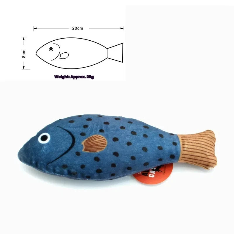 Dropshipping Gift CJH Cute Cat Teasing Stick, Cat Pet Supplies, Cat Toys, Gifts, Cat Toys, Fish, Simulated Mint, Molars, Bite Resistant
