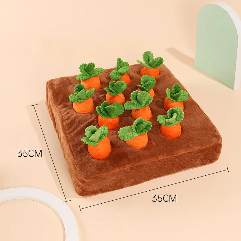Pulling Radish Vocal Plush Toys Anti-demolition Home Can Be Removed and Washed Pet Dog and Cat Toys