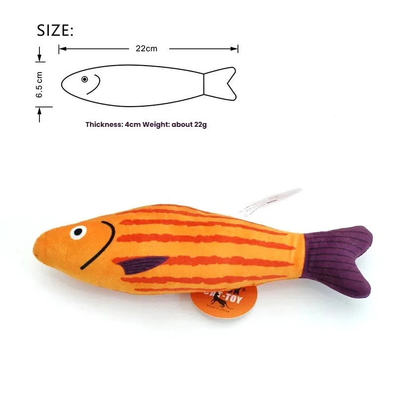 Dropshipping Gift CJH Cute Cat Teasing Stick, Cat Pet Supplies, Cat Toys, Gifts, Cat Toys, Fish, Simulated Mint, Molars, Bite Resistant