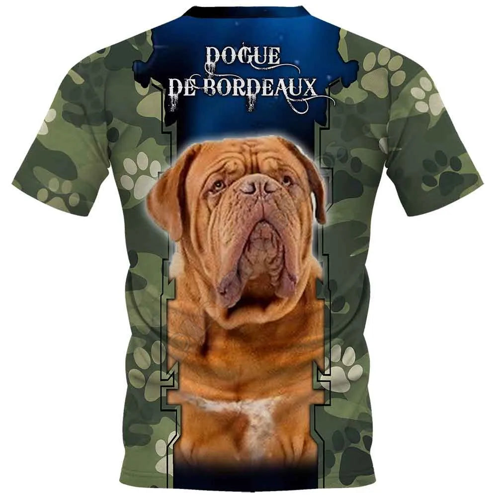 Rottweiler 3D Printed t shirts women for men Summer Casual Tees Short Sleeve T-shirts Funny Animals Short Sleeve