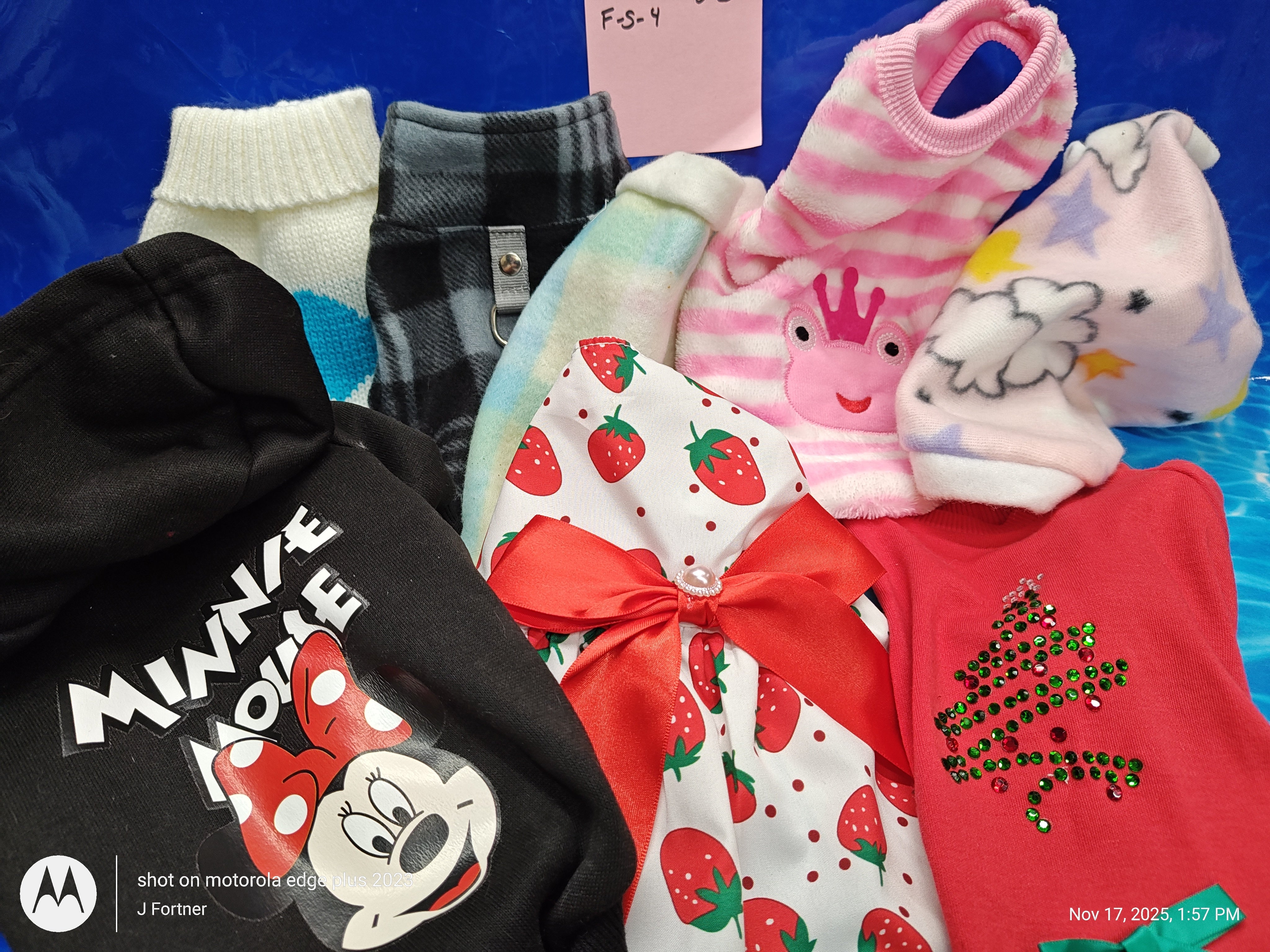 Dog Outfit Bundle ( Small/Med 6 to 11 Pound Pets ) Choose Your Bundle