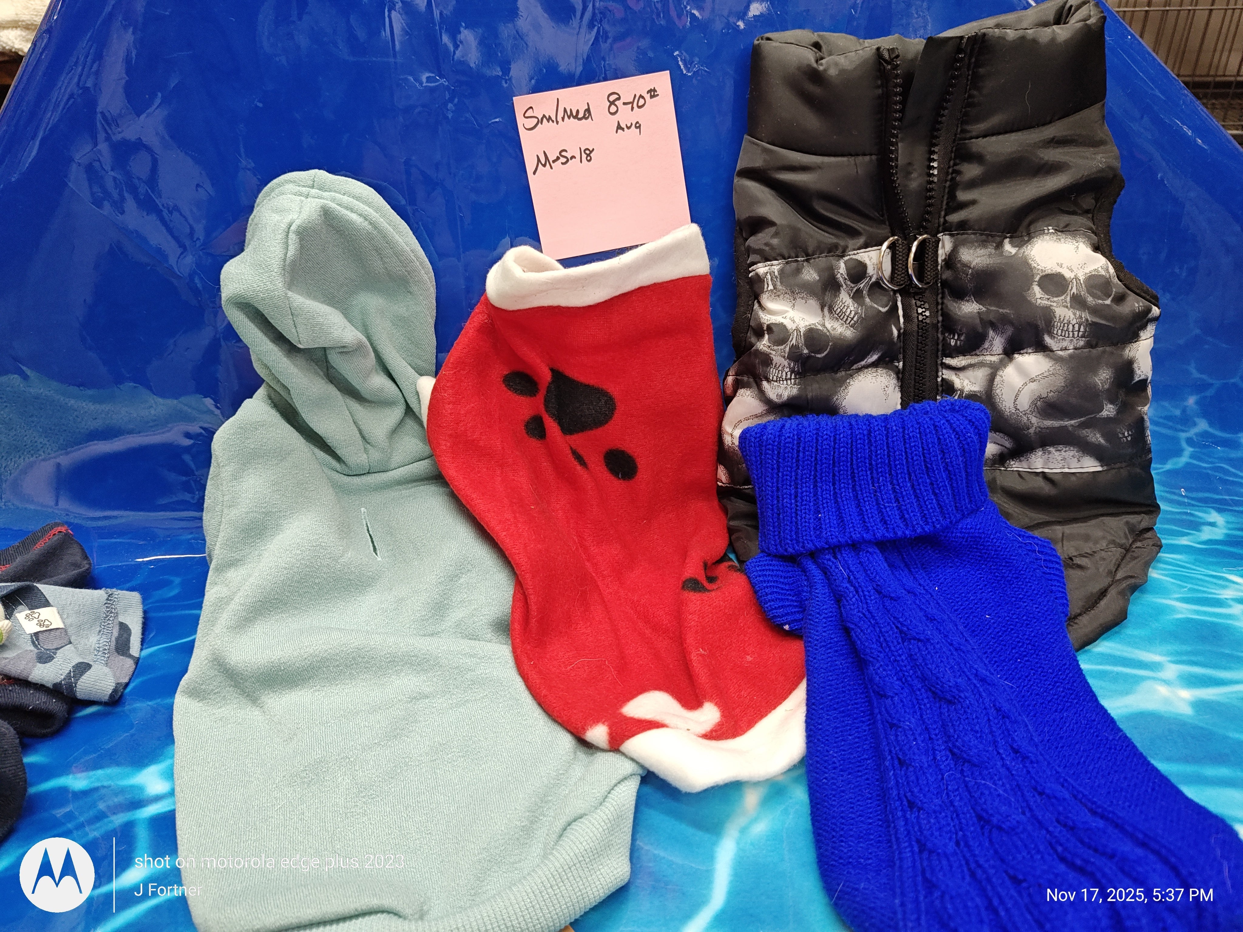 Dog Outfit Bundle ( Small/Med 6 to 11 Pound Pets ) Choose Your Bundle