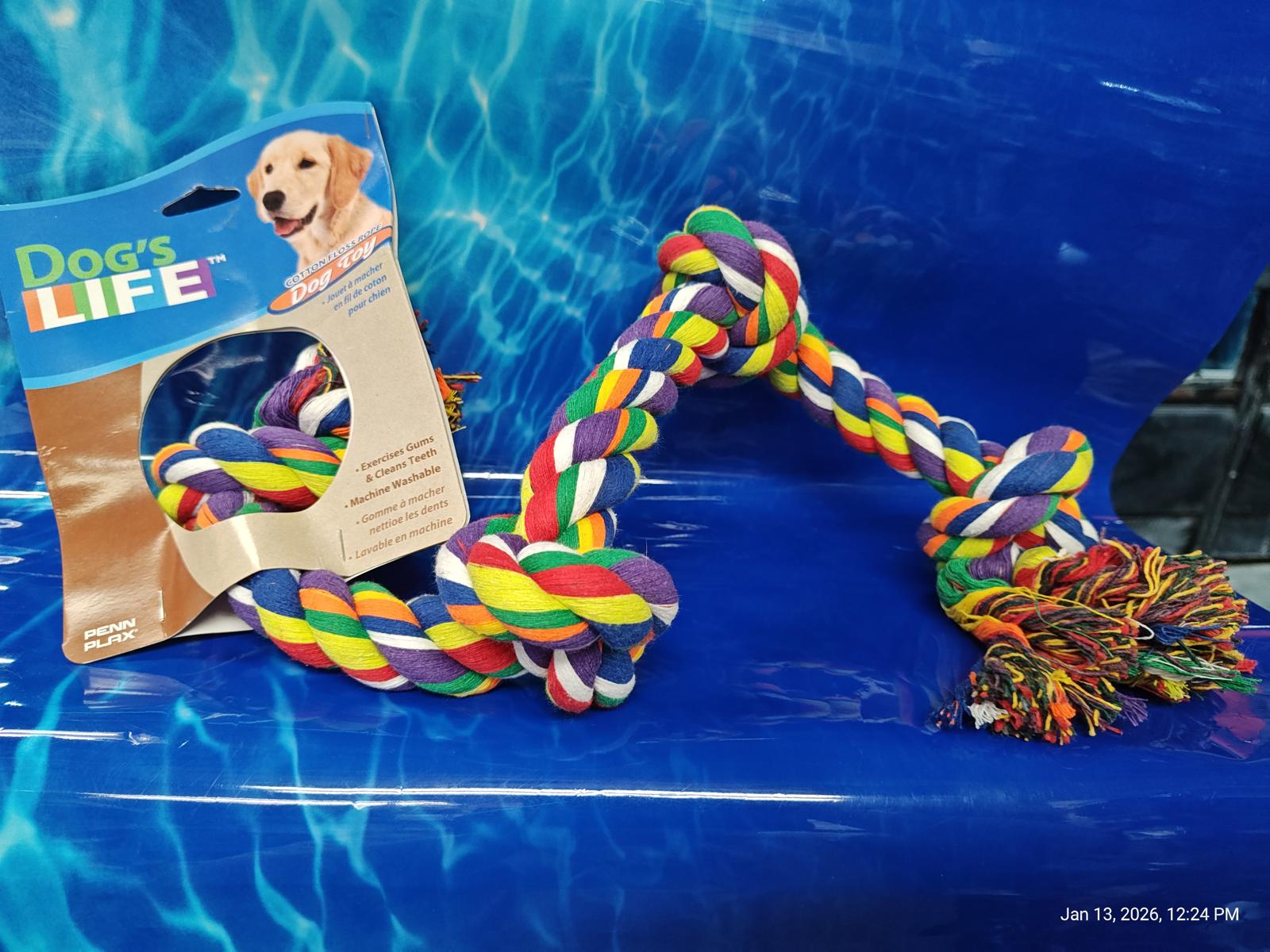 Dog Rope Toy 4 Knot for Med/Large Dogs – Unleash the Fun with PNC Family FInds!