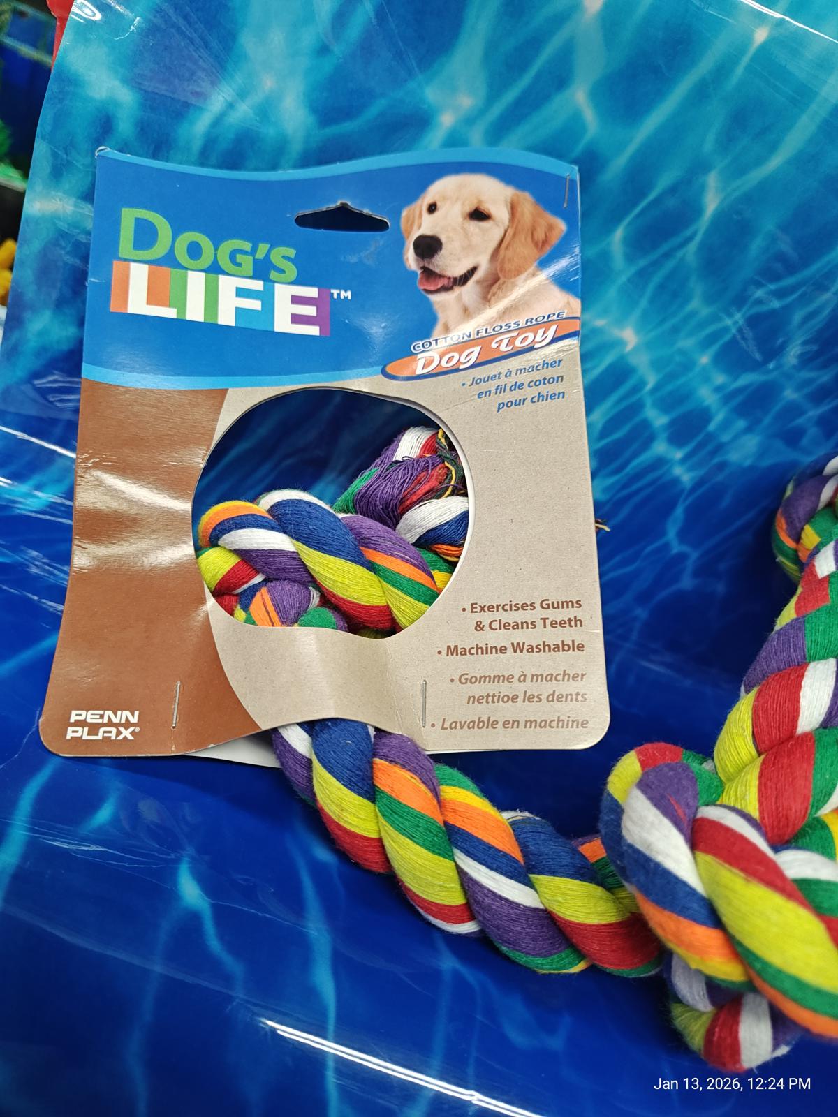 Dog Rope Toy 4 Knot for Med/Large Dogs – Unleash the Fun with PNC Family FInds!