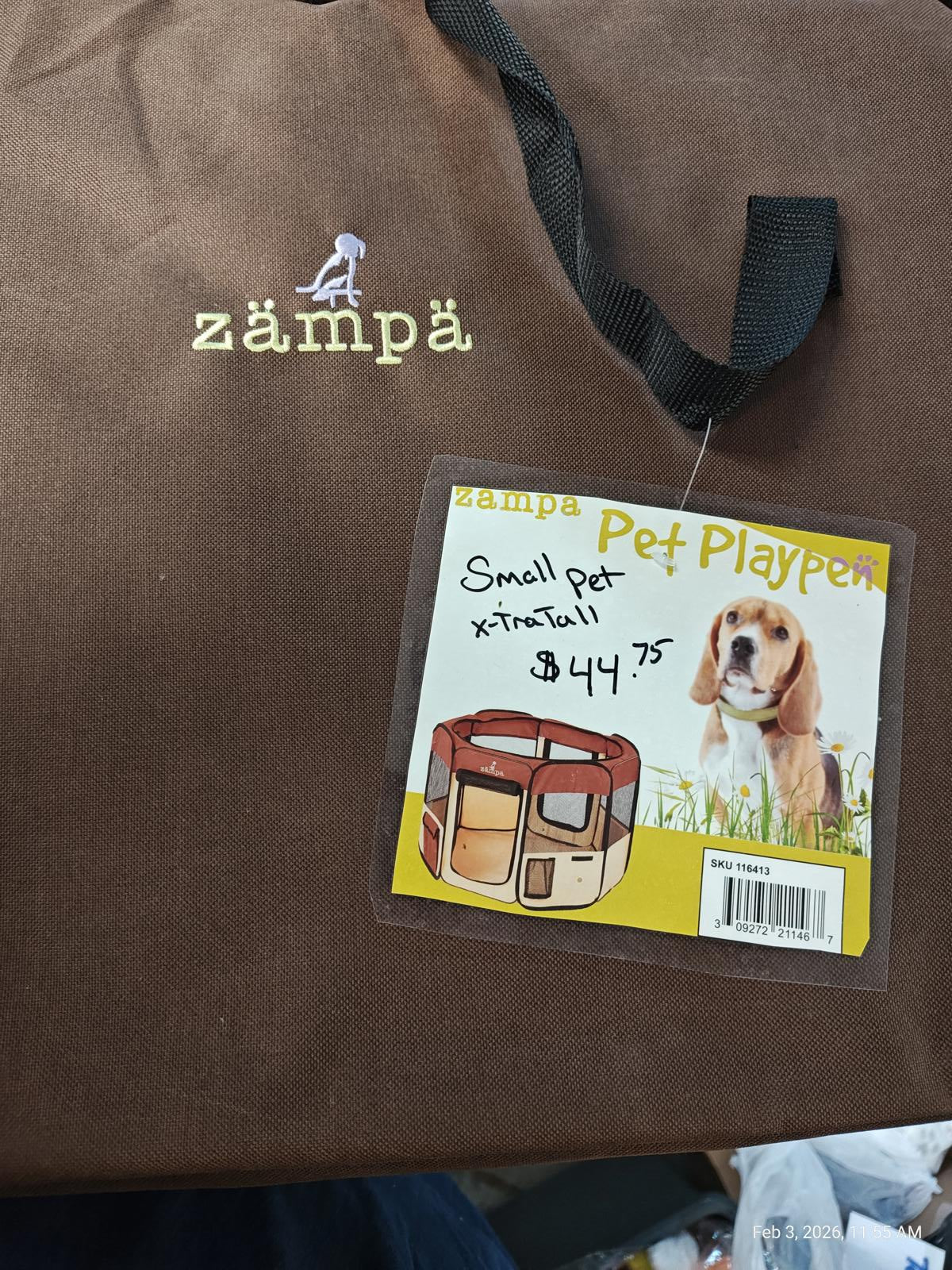 Dog Playpen Small Extra Tall Portable Pop Up Playpen for Dog /Pets Pink