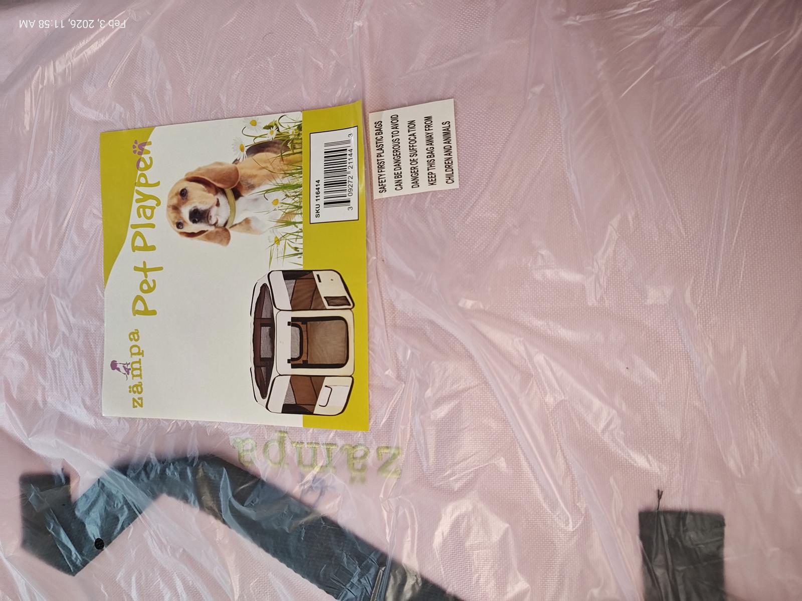 Dog Playpen Small Extra Tall Portable Pop Up Playpen for Dog /Pets