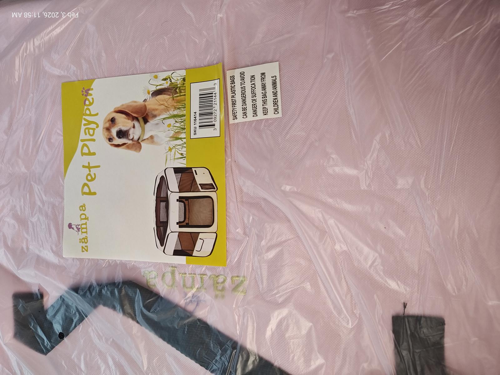 Dog Playpen Small Extra Tall Portable Pop Up Playpen for Dog /Pets