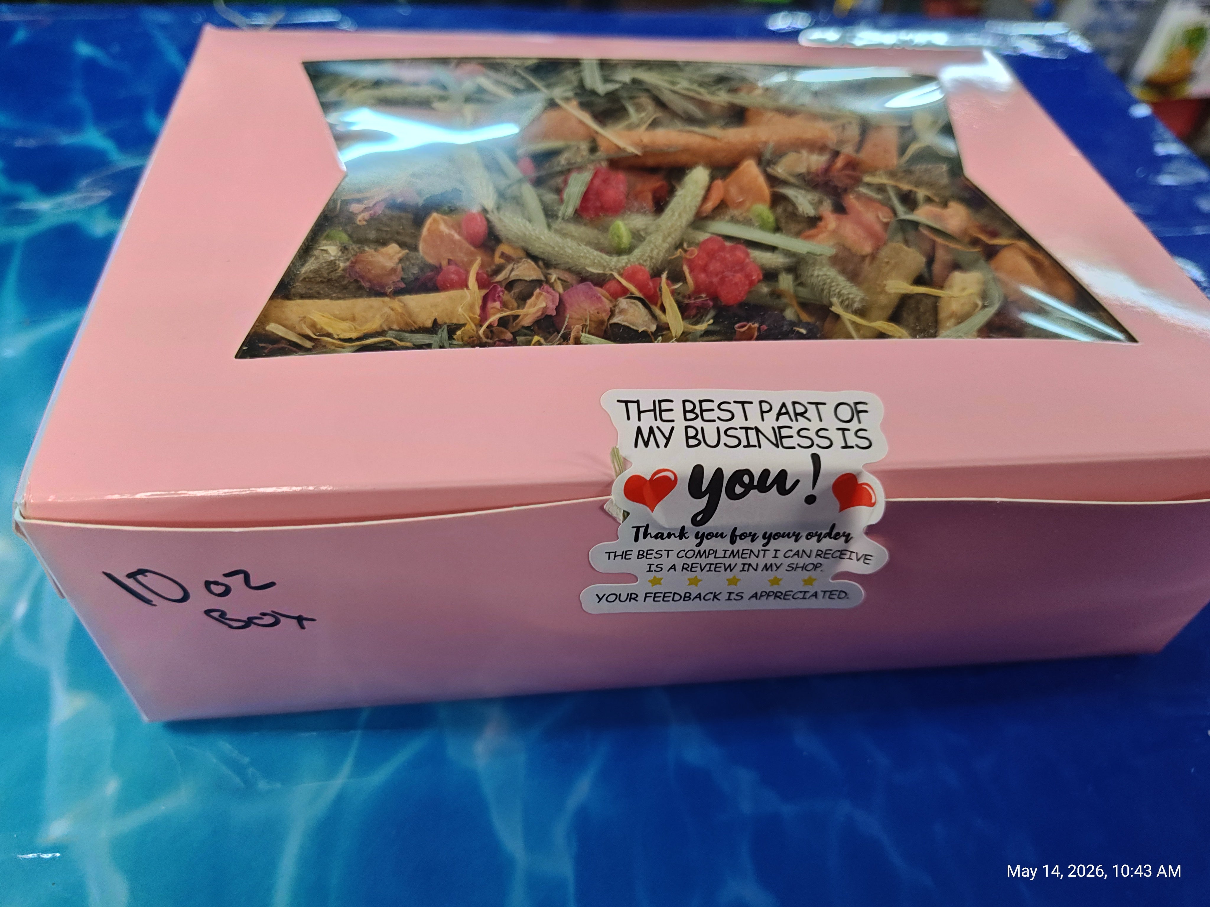 Ultimate Toy, Chew and Treat box for Guinea Pigs, Chinchillas, Rabbits