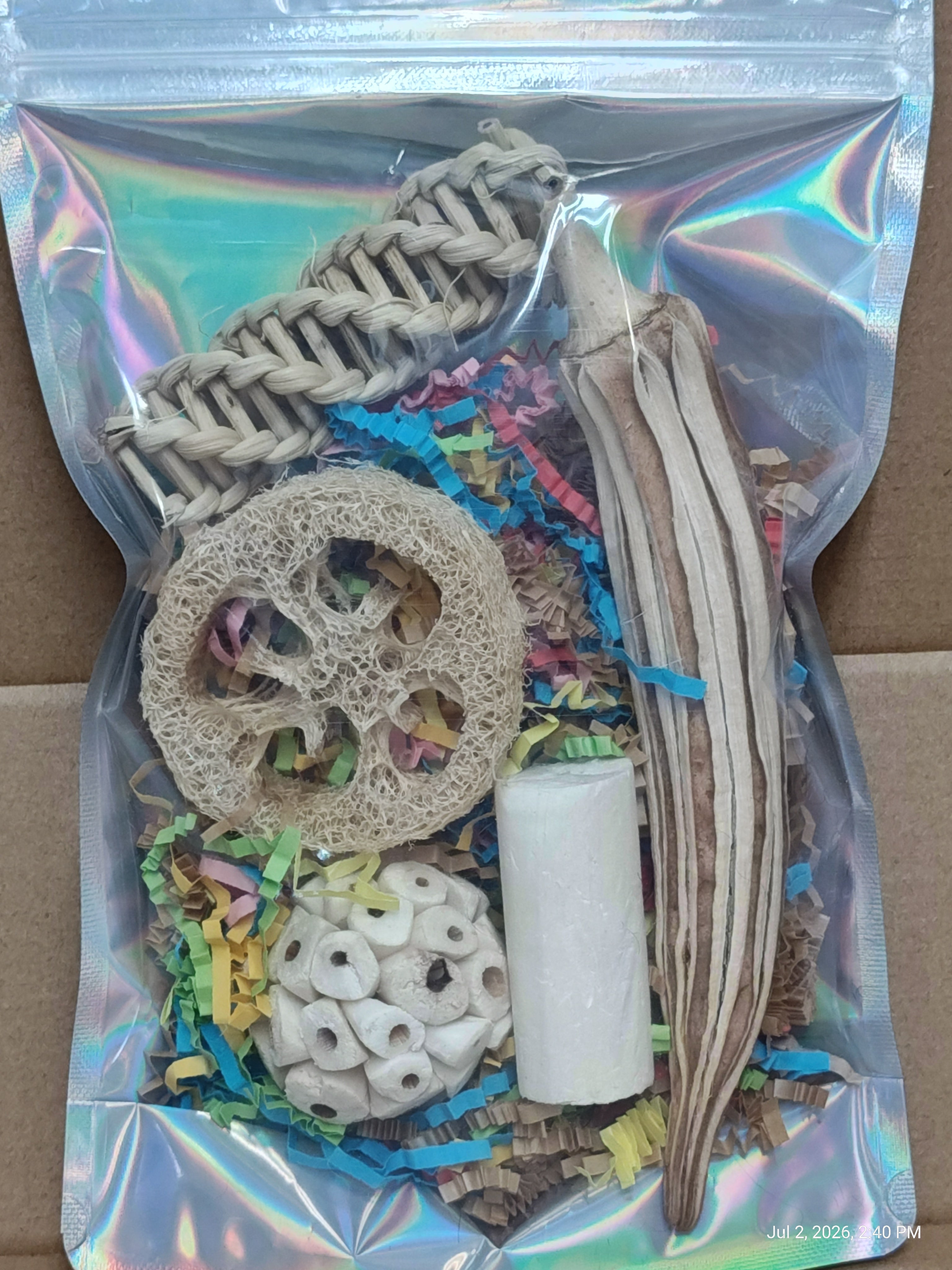 Play & Snuggle Toy and Crinkle Pack
