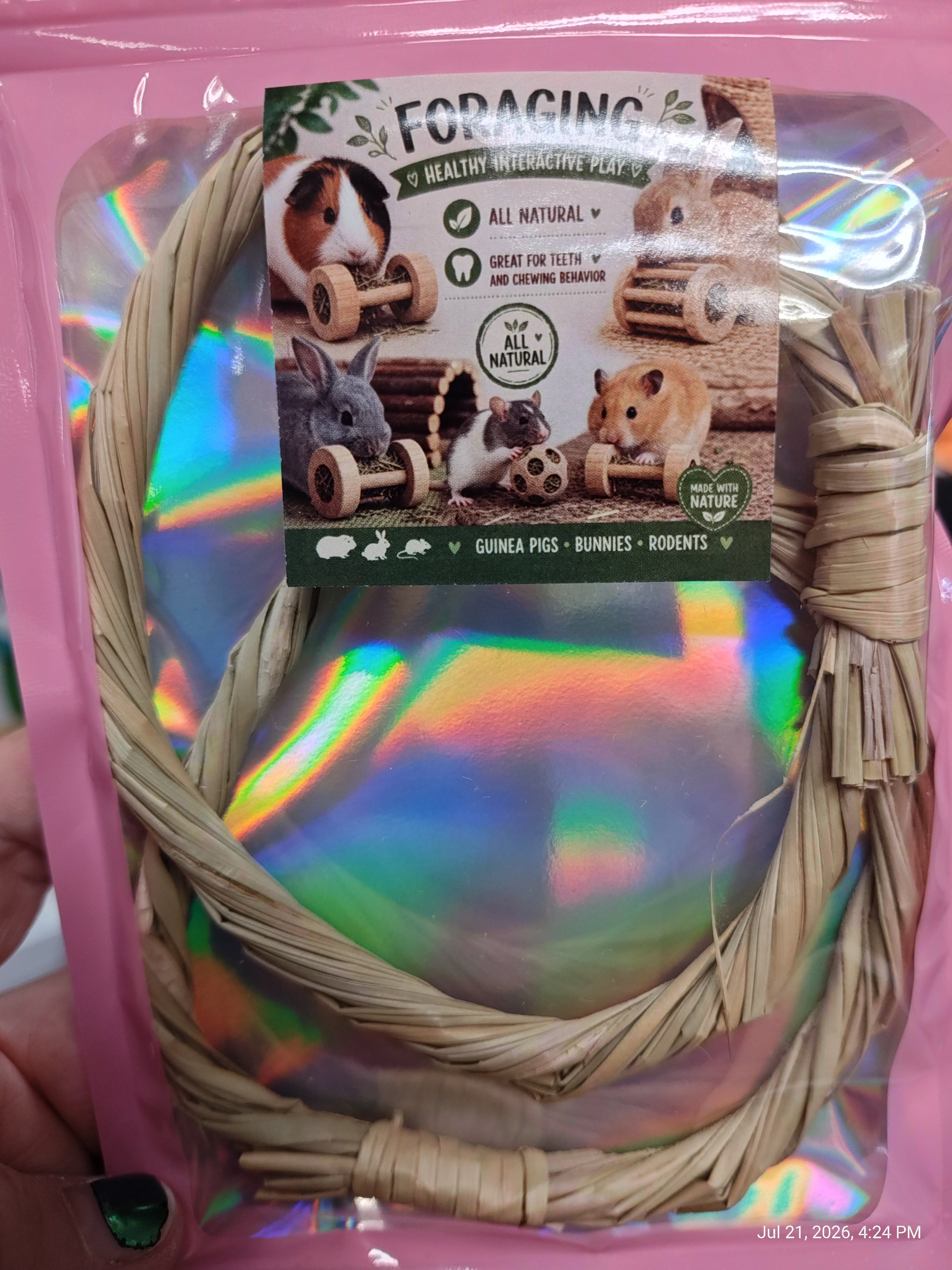 Play & Chew Toys & More Perfect for Cavy, Rabbits & Rodents