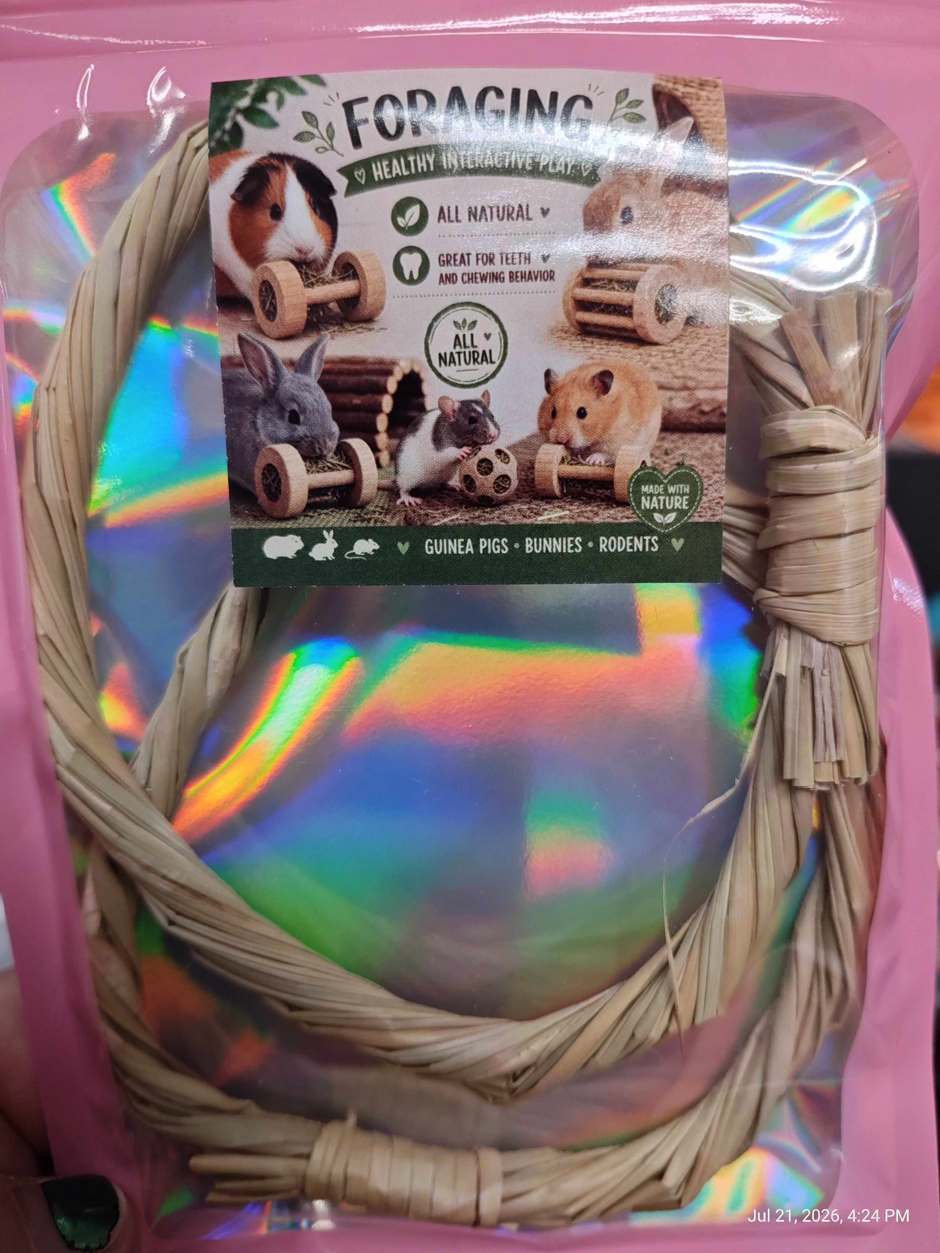 Play & Chew Toys & More Perfect for Cavy, Rabbits & Rodents