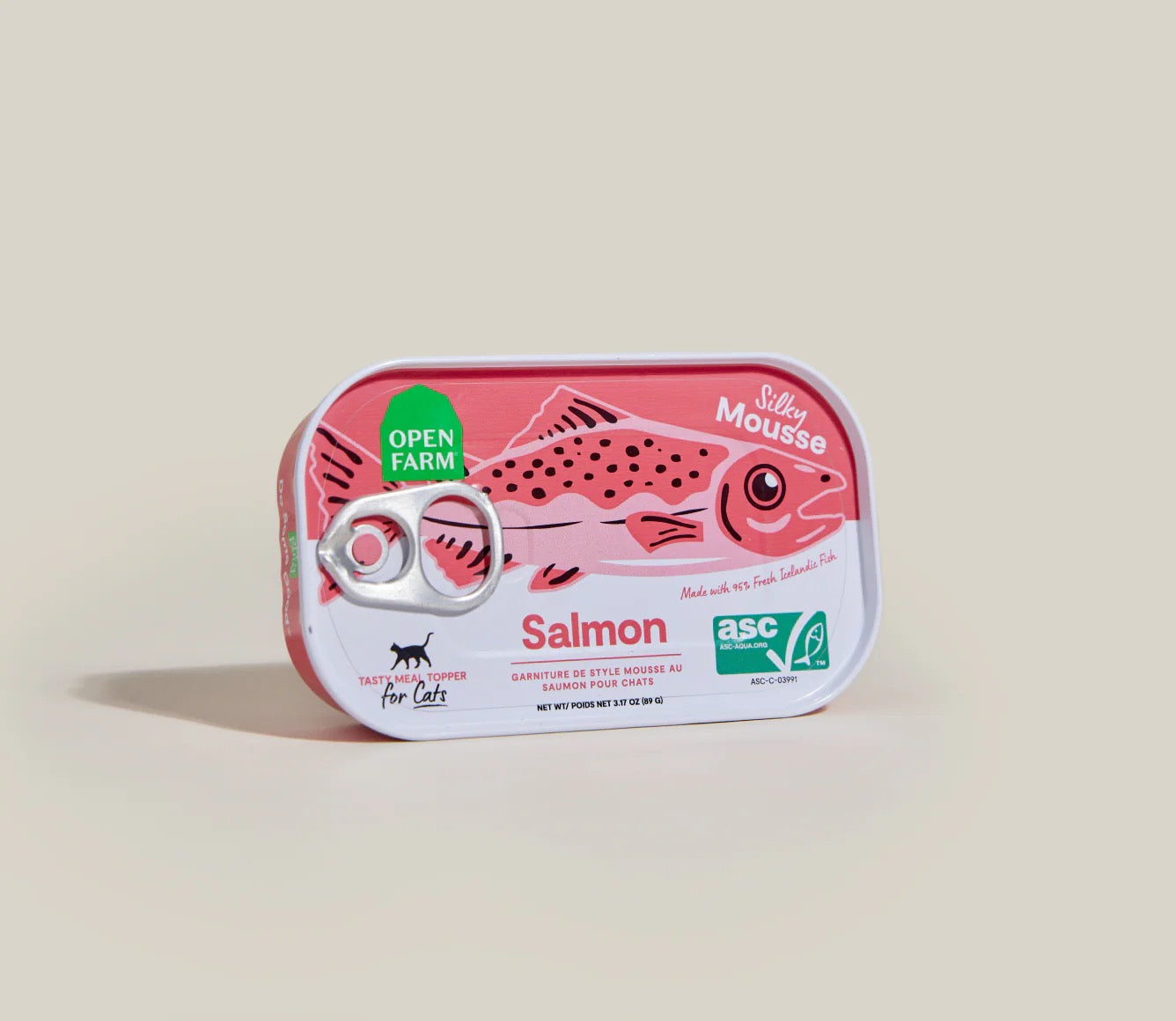 Open Farm Grain Free Salmon Topper for Cats (3.17oz)