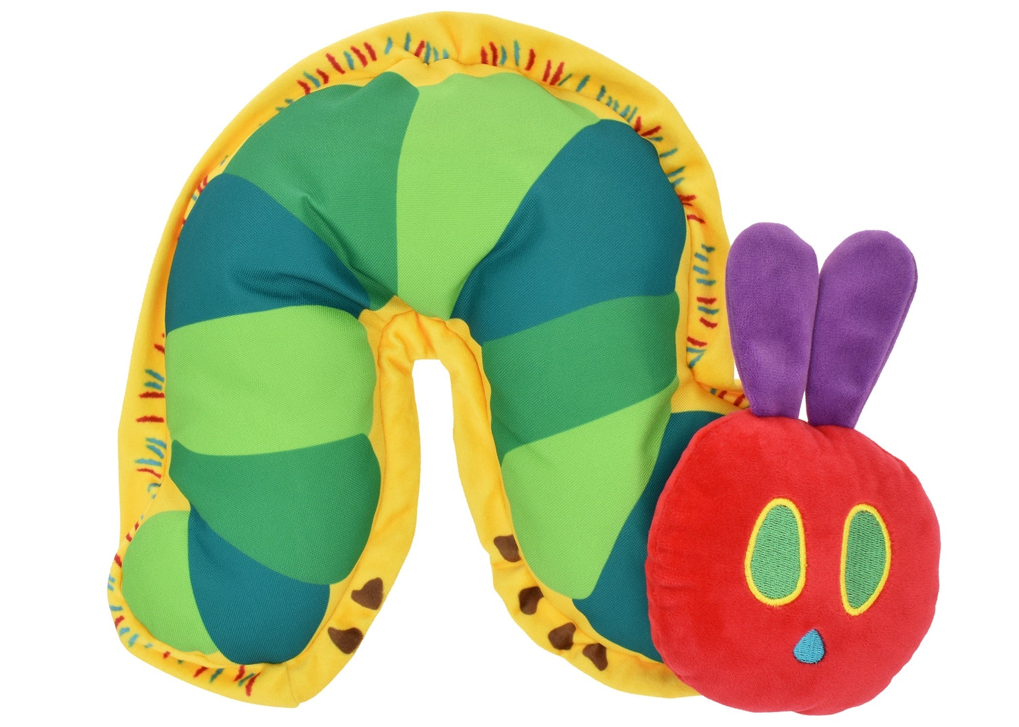 Multipet Hungry Caterpillar Crinkle Flattie 7.2"