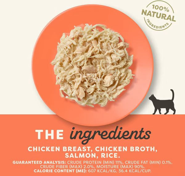 Applaws Chicken Breast & Salmon in Broth Wet Cat Food (2.12oz)