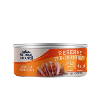 Natural Balance LID Duck & Green Pea Can Cat (5.5 oz)