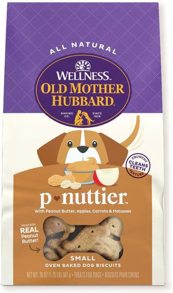 Old Mother Hubbard P-Nuttier Small Crunchy Dog Treats (20oz)