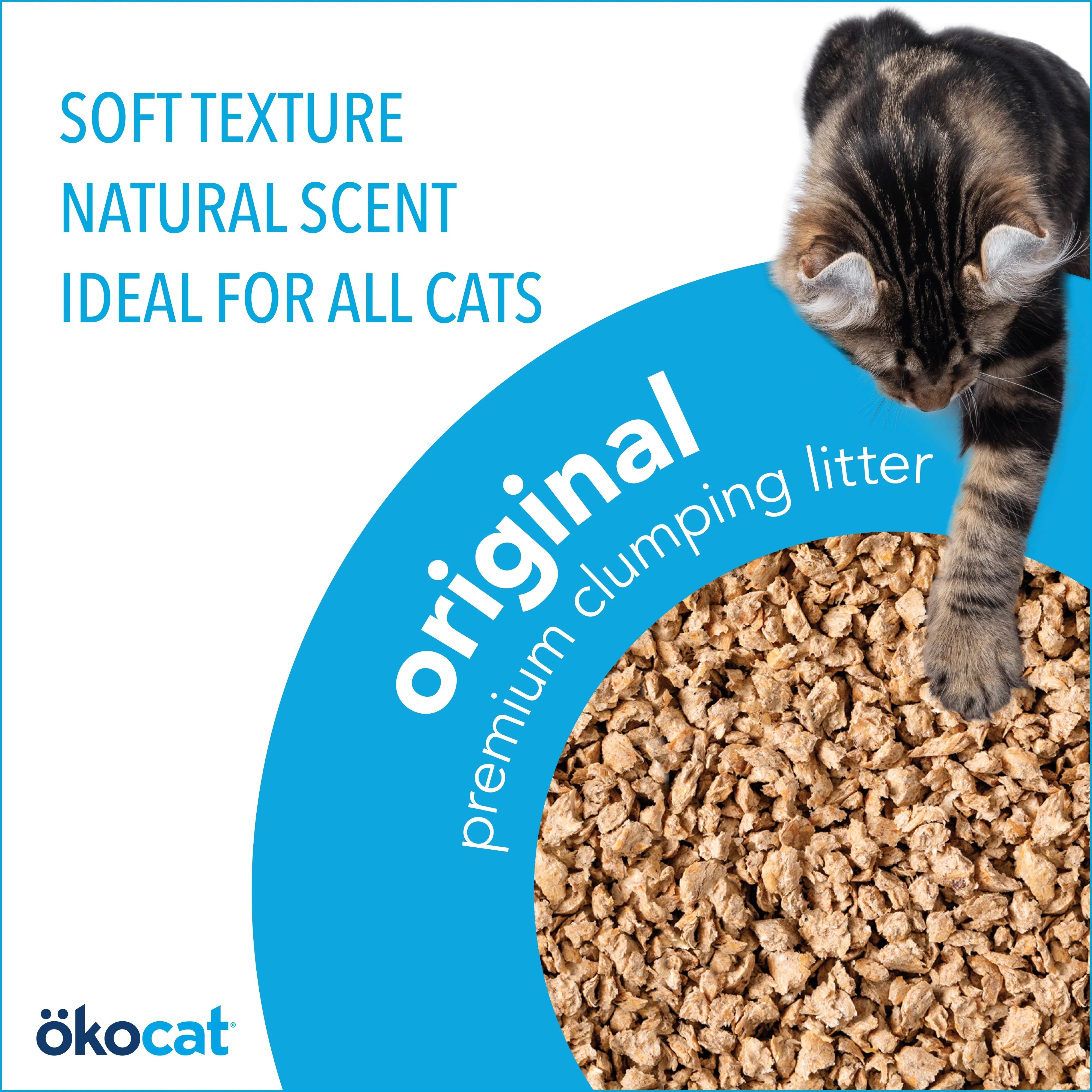 Okocat Orignial Premium Clumping Cat Litter