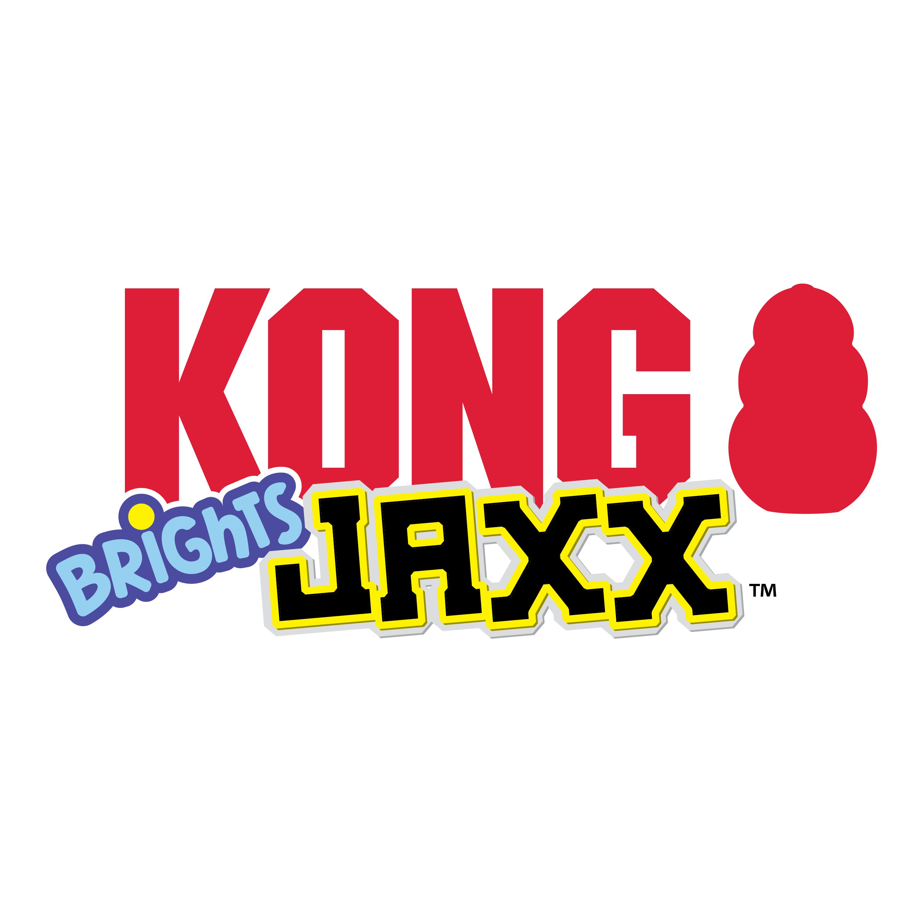 Kong Jaxx Brights Tug w/Ball Medium