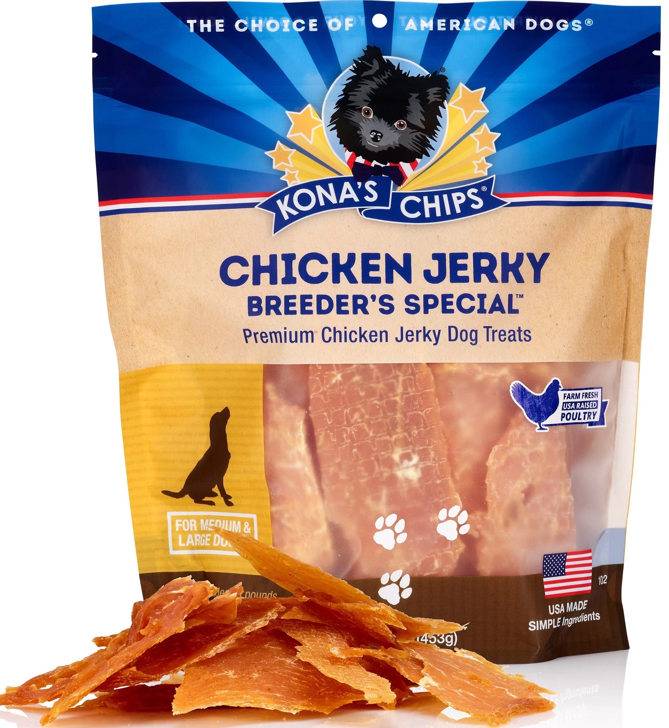 Kona's Chicken Jerky