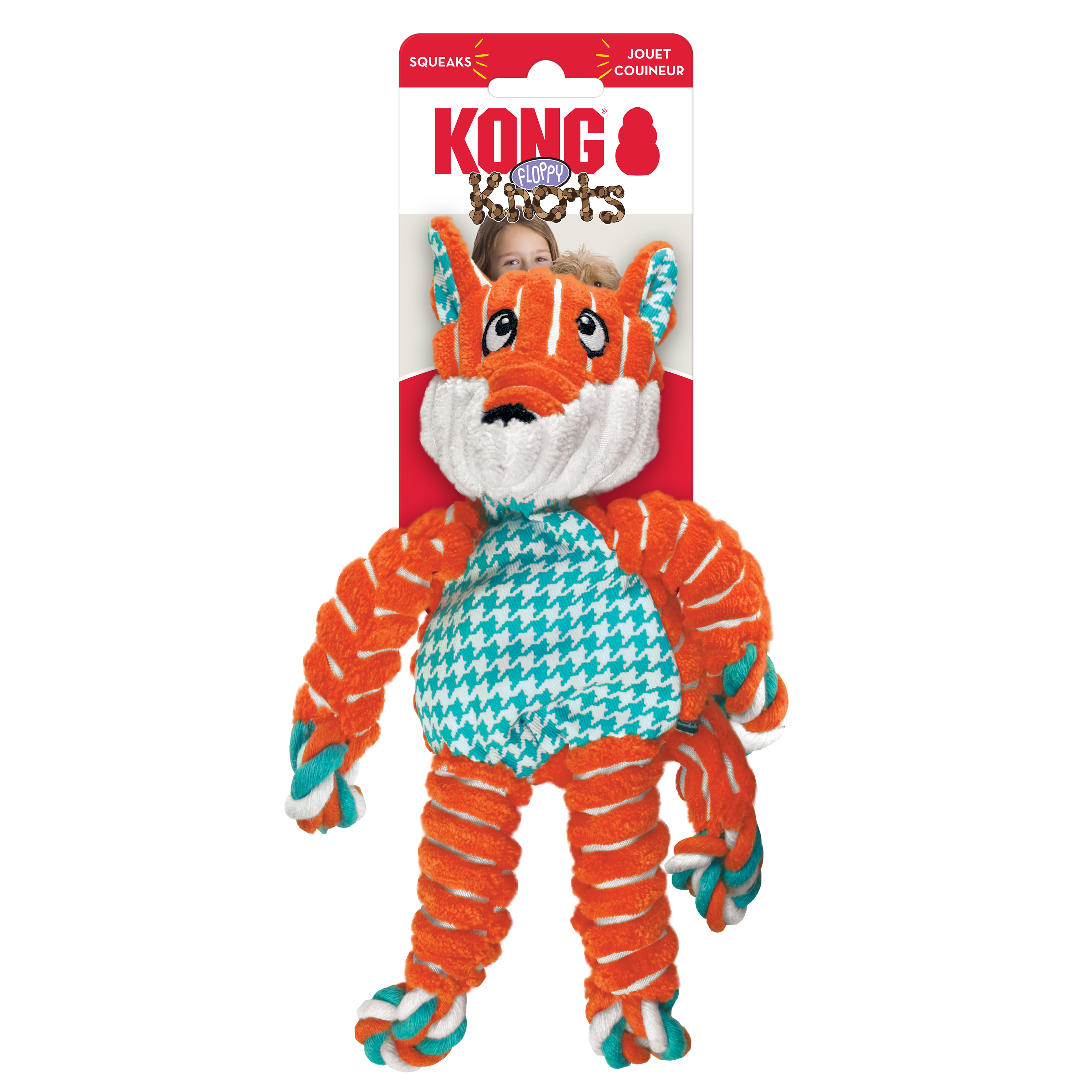 Kong Floppy Knots Fox Small/Medium