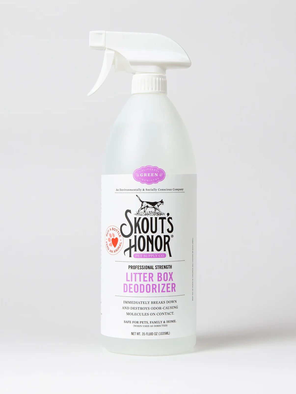 Skout's Honor Cat Litter Box Deodorizer (35oz)